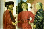 Piero della Francesca the flagellation oil